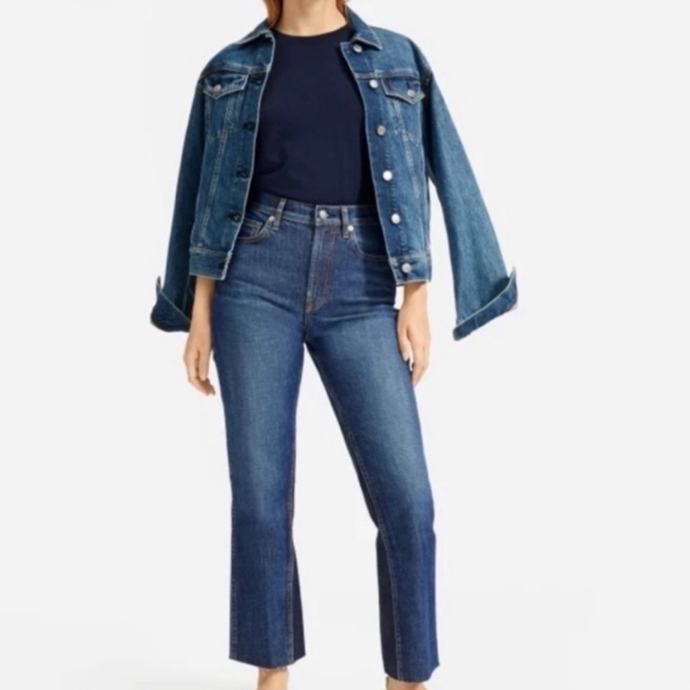 Everlane The Cheeky Bootcut Medium Wash Blue Denim Jeans Women's Size 28